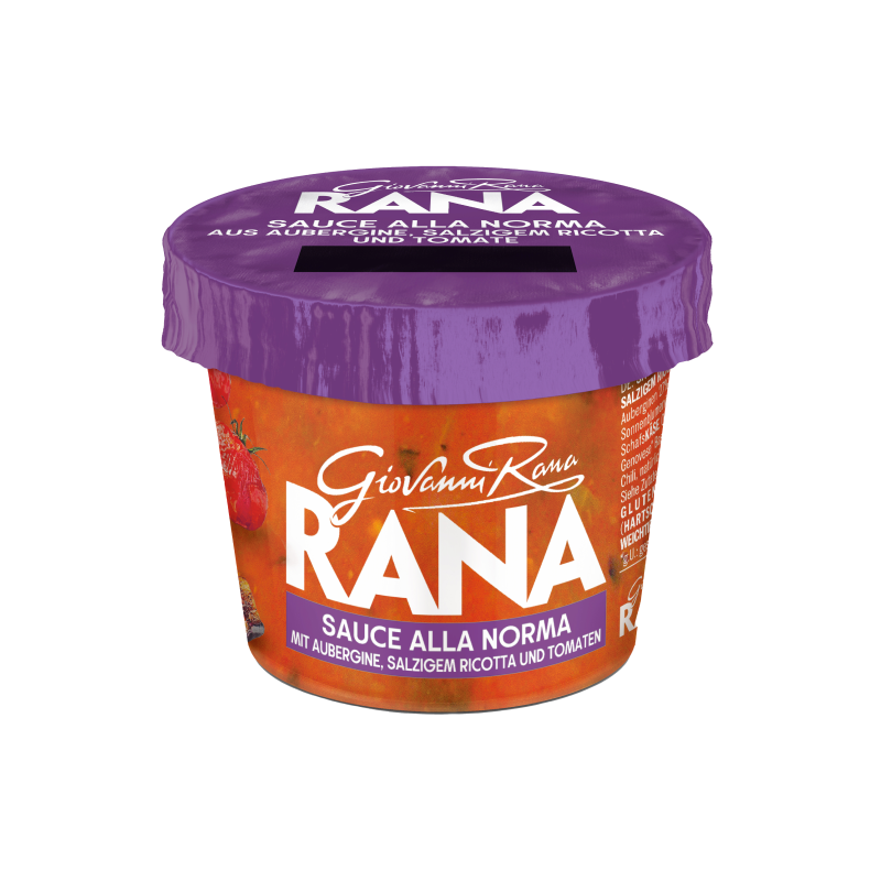 Sauce alla norma avec aubergines, ricotta salée et tomates