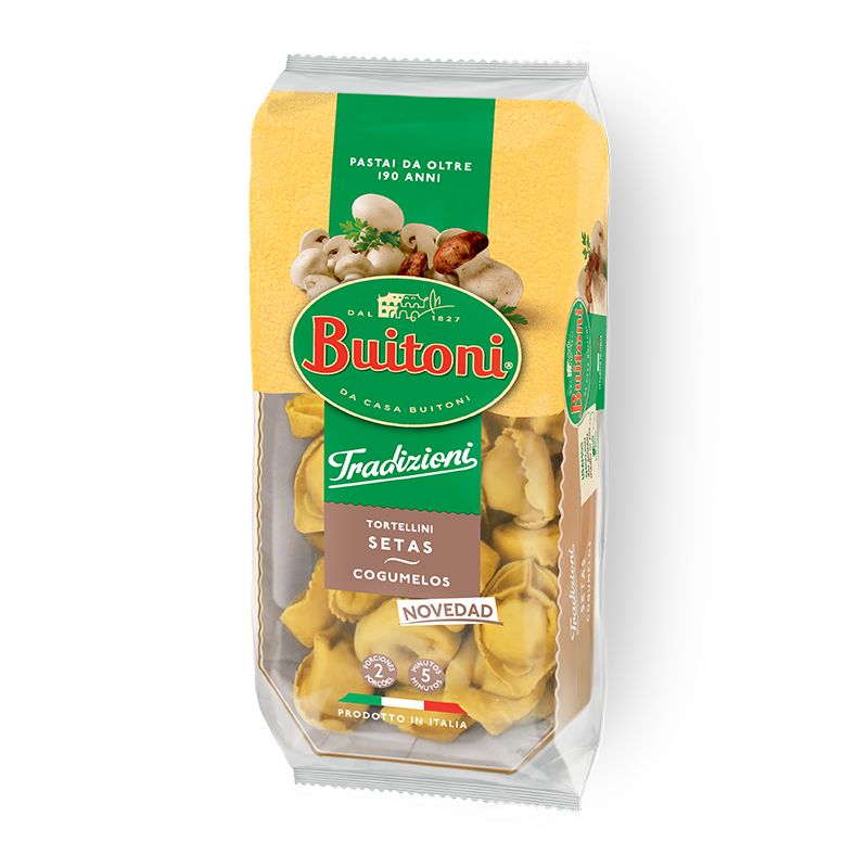 TORTELLINI COGUMELOS 