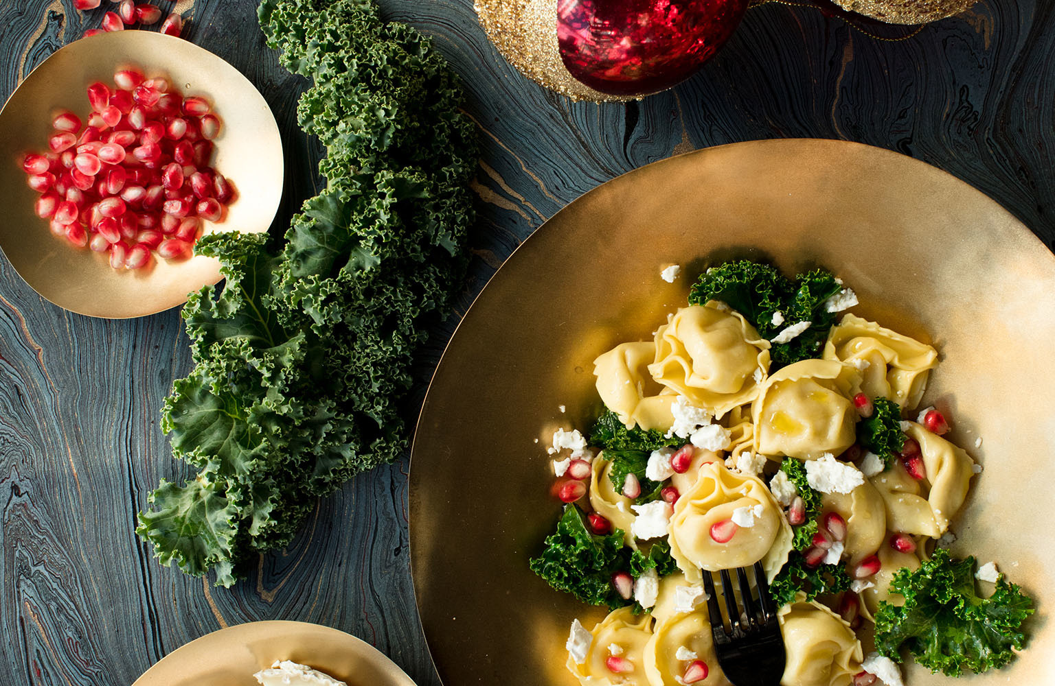 Sfogliagrezza Ricotta E Spinaci Con Formaggio Di Capra Cavolo Nero E Melograno Giovanni Rana