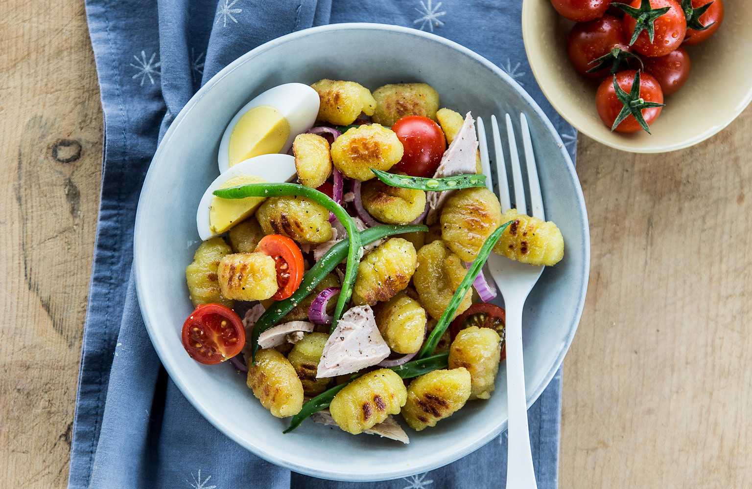 NIZZA SALAT MIT PFANNEN-GNOCCHI KLASSISCH - Giovanni Rana