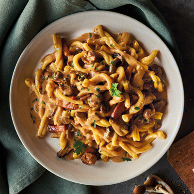 Caserecce alla boscaiola