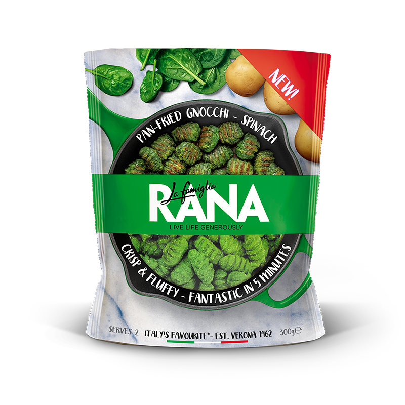 PanFried Gnocchi Spinach La Famiglia Rana