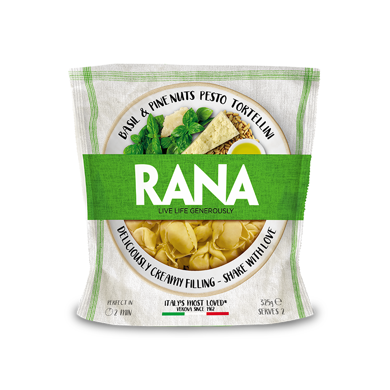 Basil and Pine Nuts Pesto Tortellini Rana