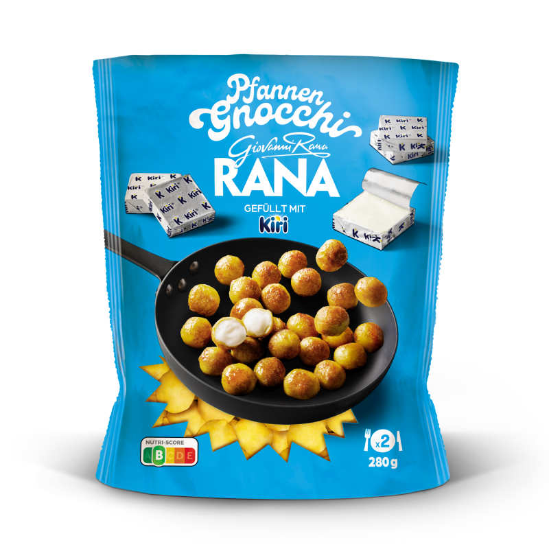 Pfannen Gnocchi GEFÜLLT MIT kiri