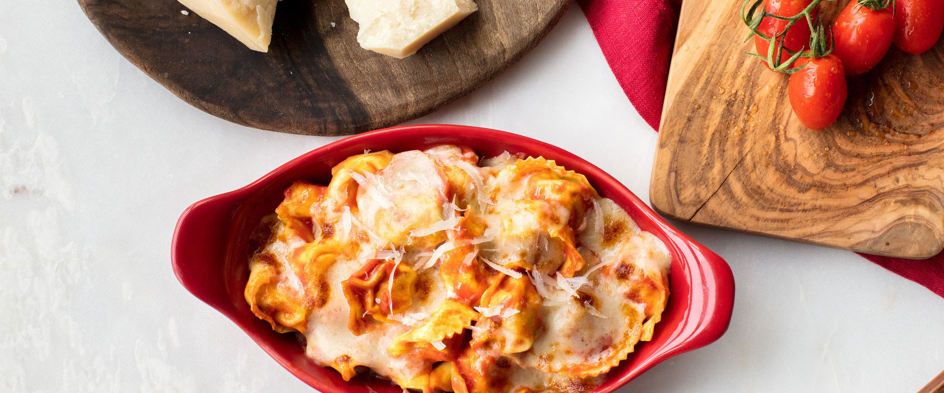 Recette Gratin de Tortellini à la Bolognaise - Giovanni Rana