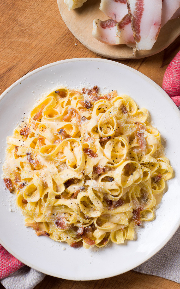 tagliatelle carbonara