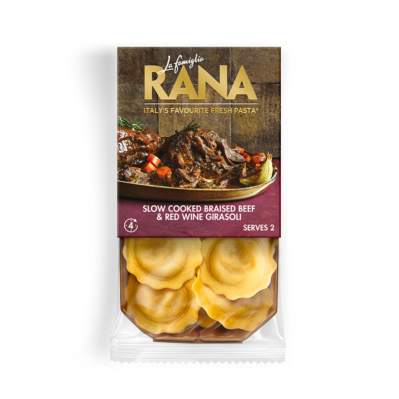 SLOW COOKED BRAISED BEEF & RED WINE GIRASOLI