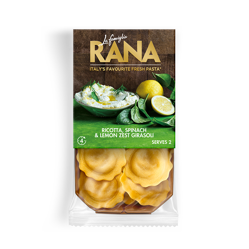 RICOTTA, SPINACH & LEMON ZEST GIRASOLI