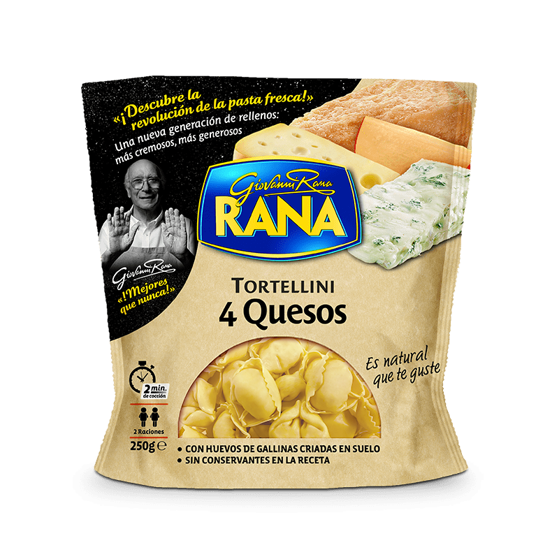 Tortellini de 4 queijos Giovanni Rana