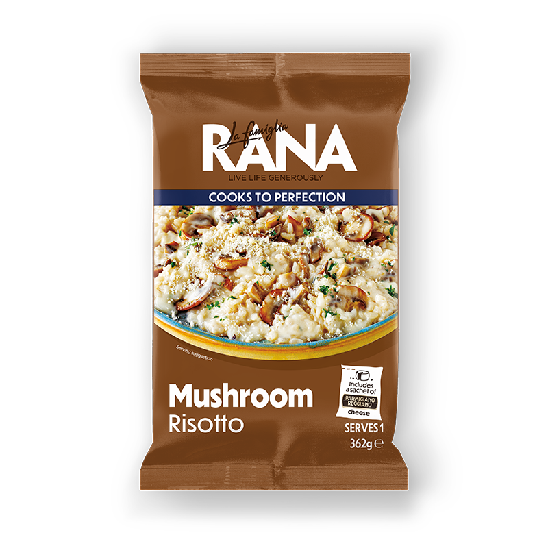 MUSHROOM RISOTTO La Famiglia Rana