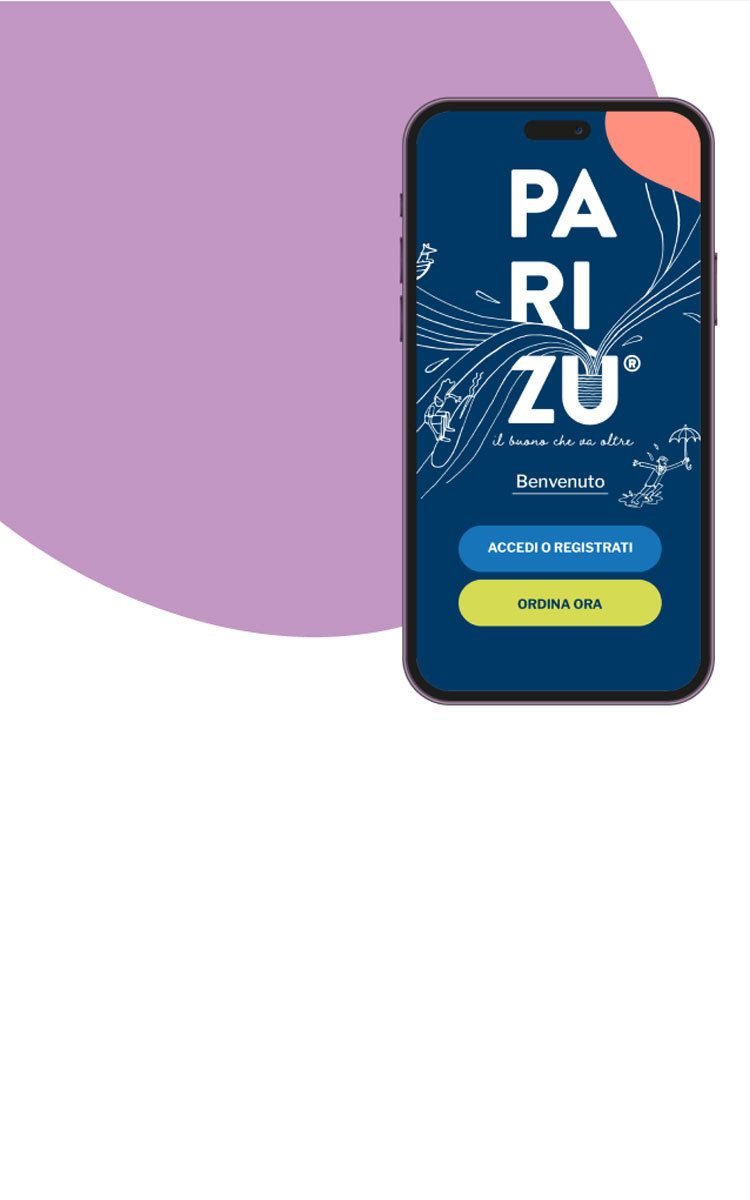 App Parizù - Scarica e ordina subito