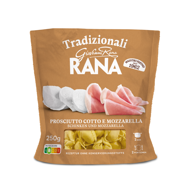 TORTELLONI SCHINKEN UND MOZZARELLA