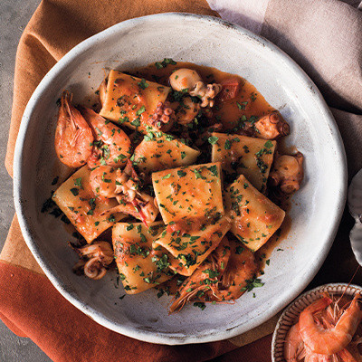 Paccheri allo scoglio