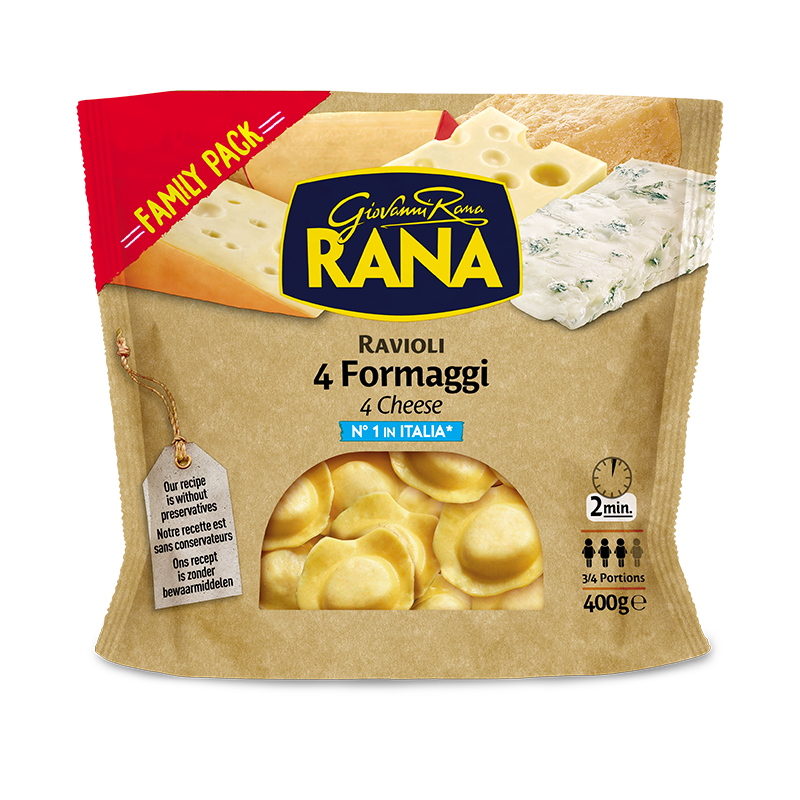 Ravioli 4 Cheese 400 g Giovanni Rana