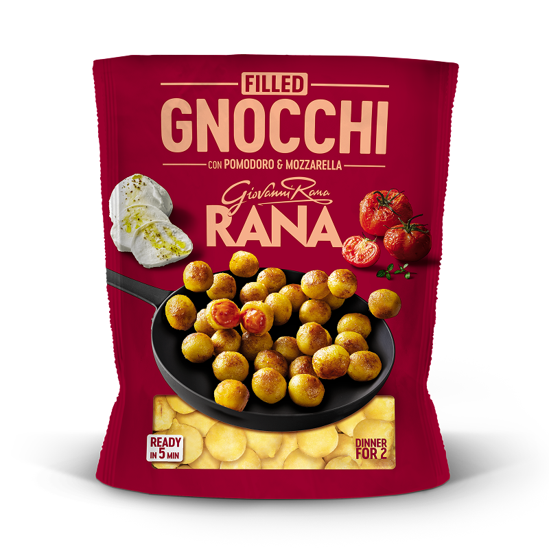 Täytetyt gnocchit  tomaatti & mozzarella