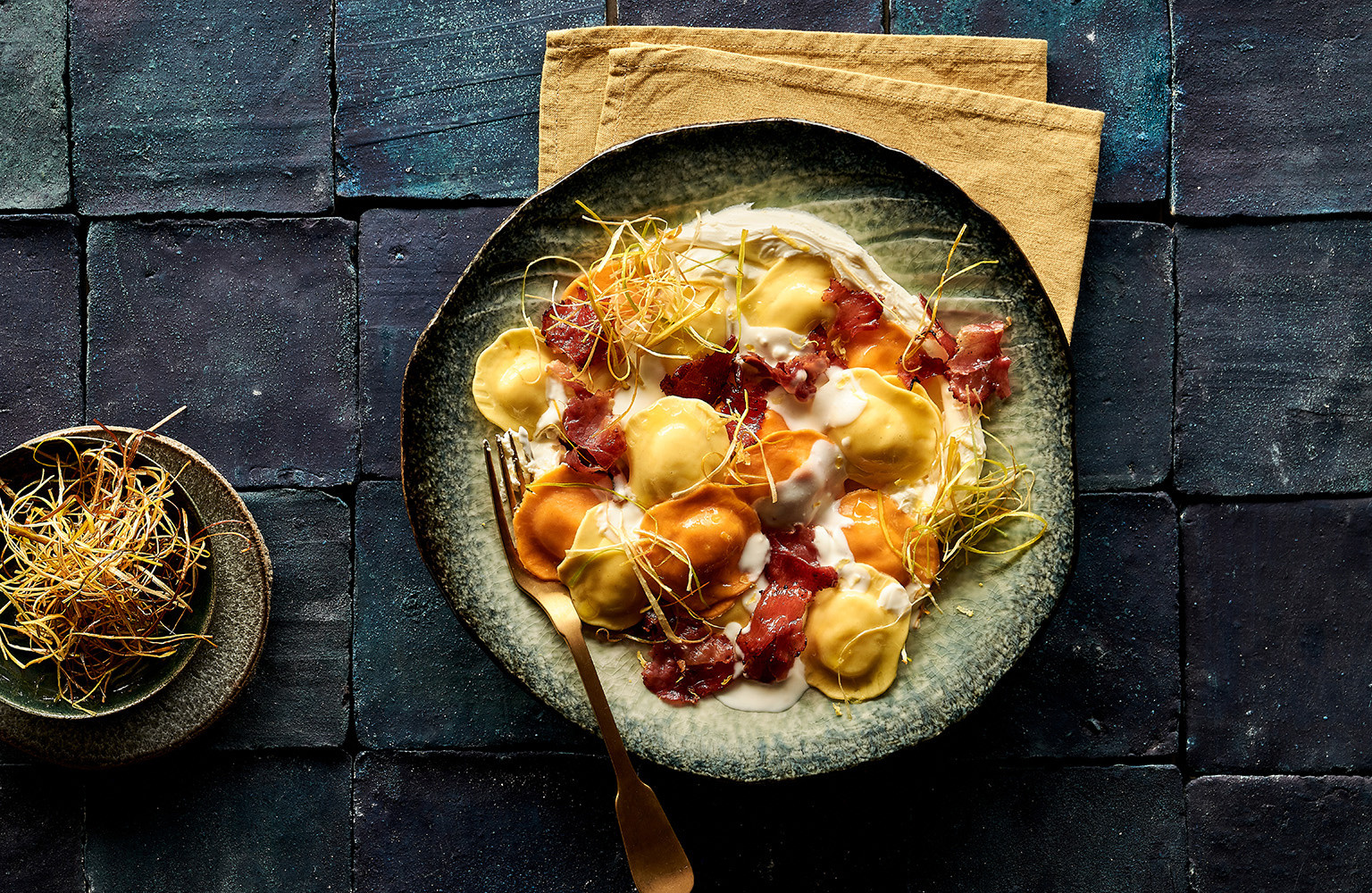 Giovanni Rana Oro Rosso Ravioli con Parmigiano Reggiano e Mostarda