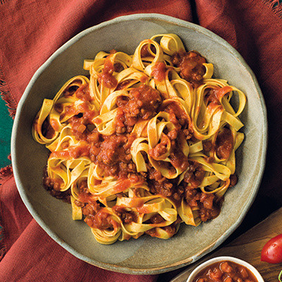 TAGLIATELLE ALLA BOLOGNESE