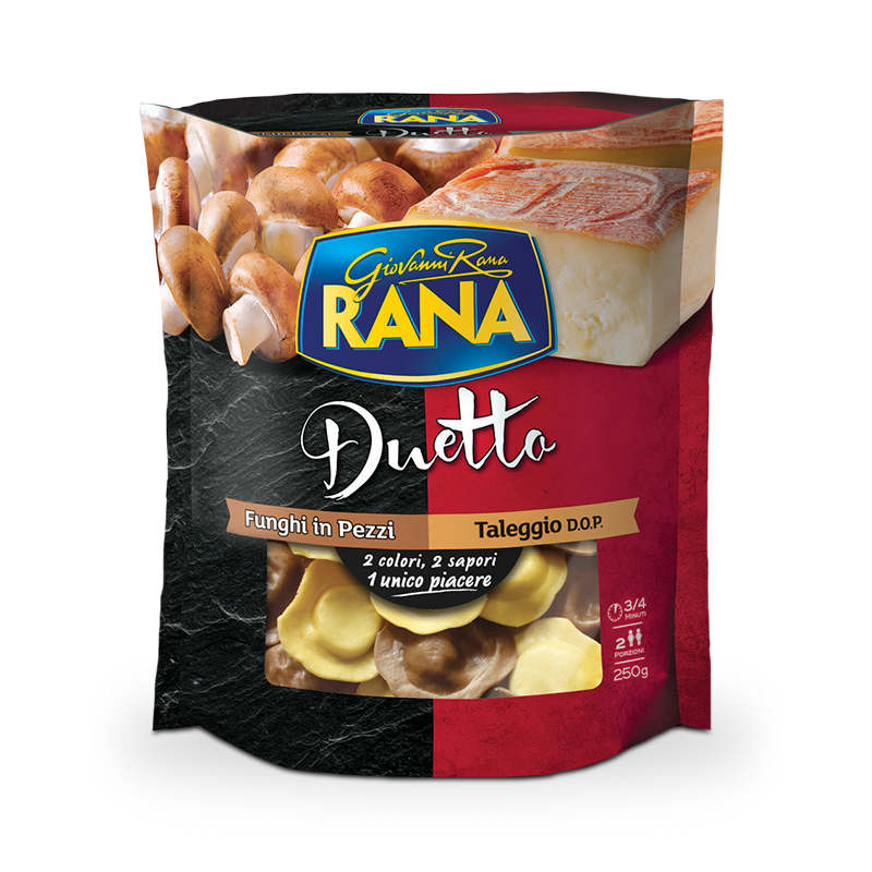 Duetto svampe og Taleggio DOP ost