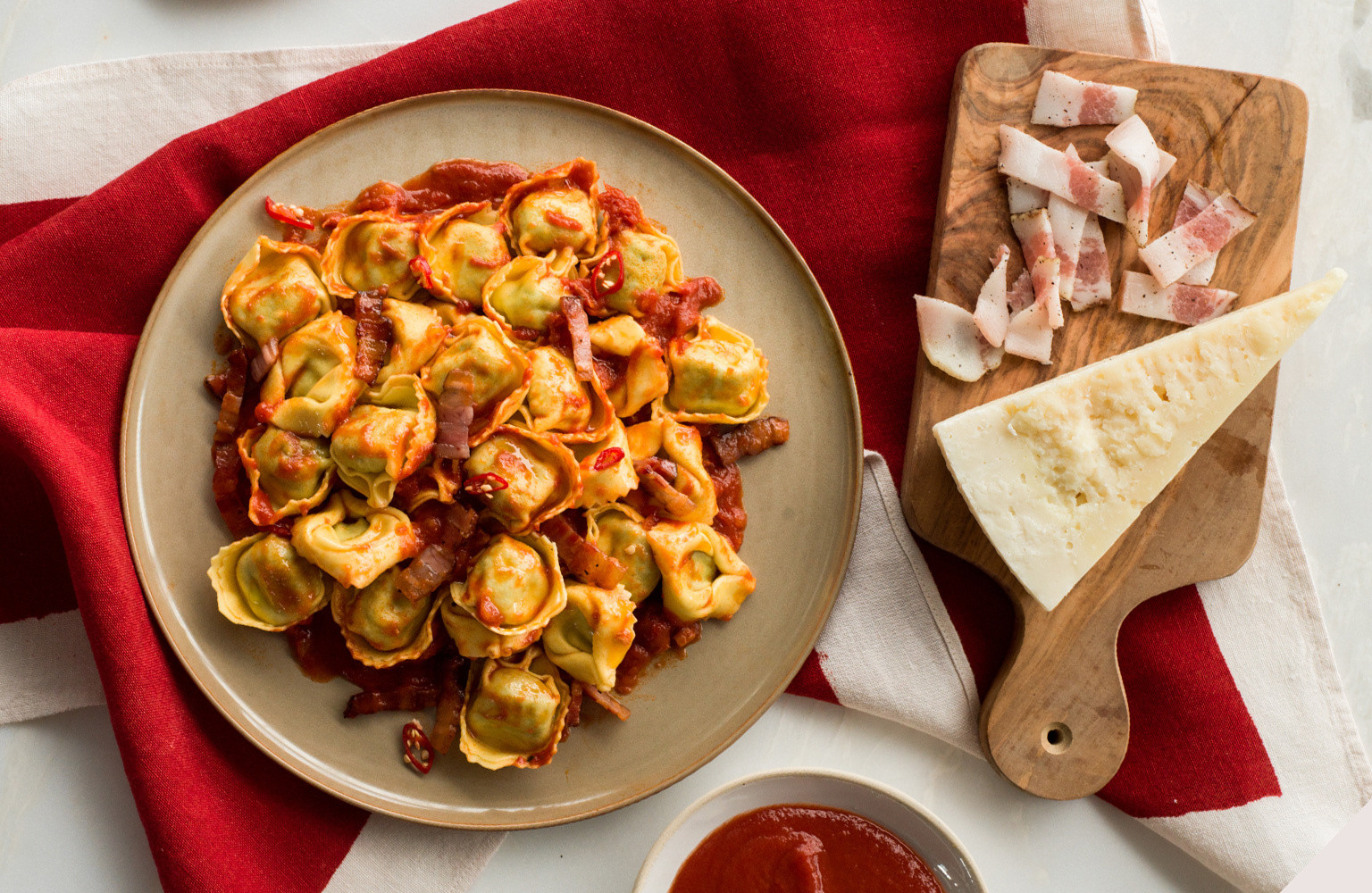 Tortellini Prosciutto crudo con zucchine - Giovanni Rana